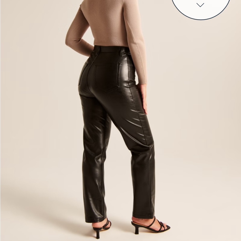 Abercrombie leather pants